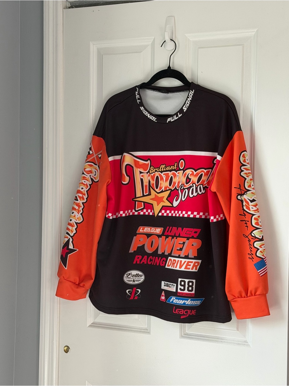Y2K Racing Graphic Jersey Long Sleeve M